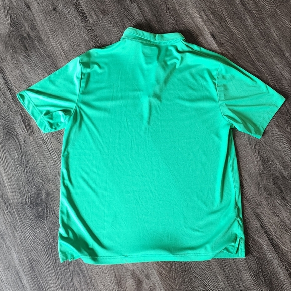 PGA Tour polo shirt in jade green - dri fit material - Picture 7 of 7
